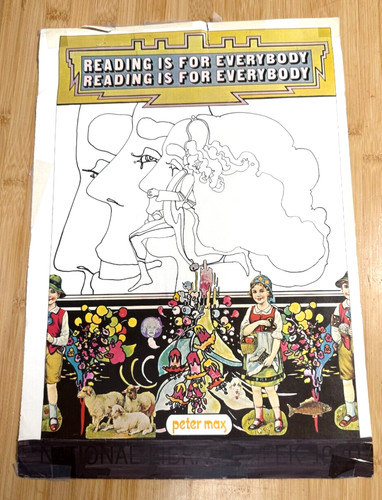 Vintage 1970 peter max - 1970,