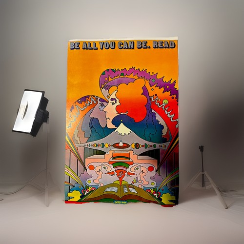 Vtg peter max poster - peter, all