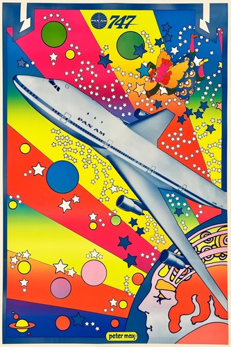 Pan 747 1970s - pan, ✈️