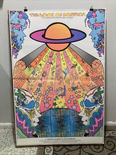 Rare vtg 1970s peter max - 1970s,