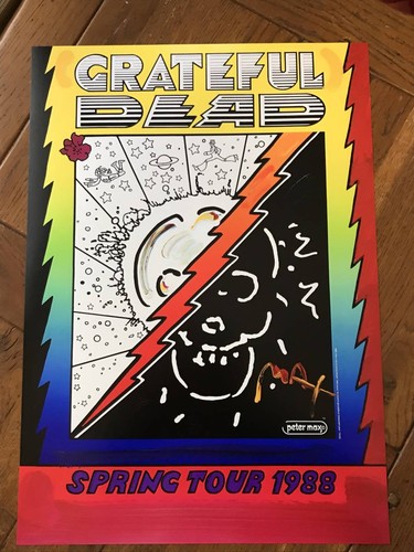 Poster peter max grateful - poster, "grateful