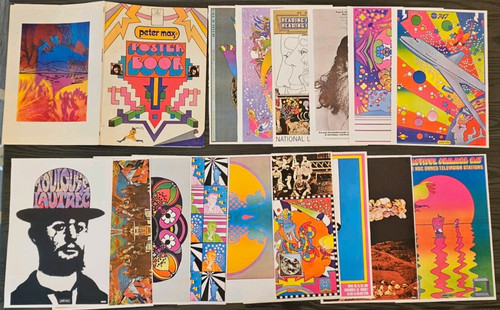 Peter max 1970 poster book - max,